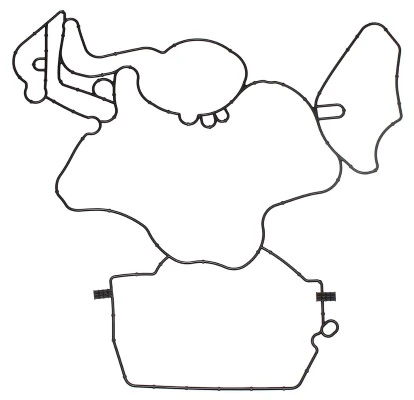 Gasket, housing cover (crankcase) 122.472