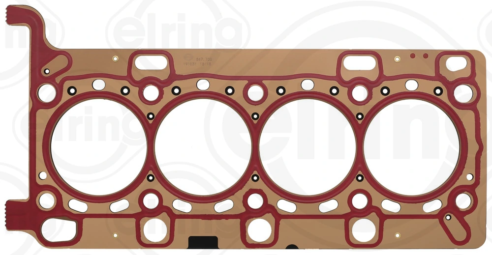 Gasket, cylinder head 867.700