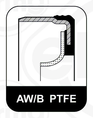 Shaft Seal, crankshaft 345.000