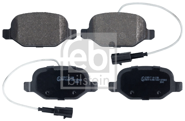 Brake Pad Set, disc brake 116423