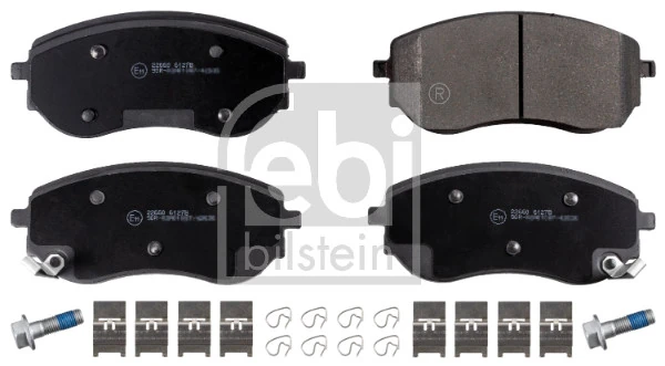 Brake Pad Set, disc brake 116229