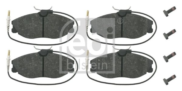 Brake Pad Set, disc brake 16257
