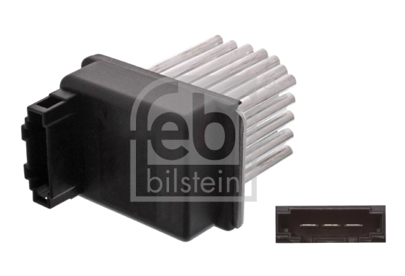 Resistor, interior blower febi Plus 34793