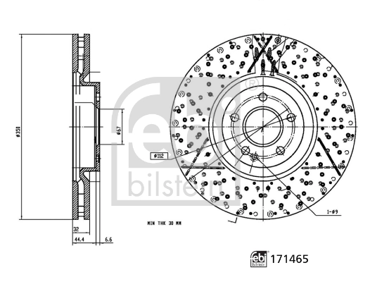 Brake Disc 171465