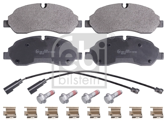 Brake Pad Set, disc brake 16955