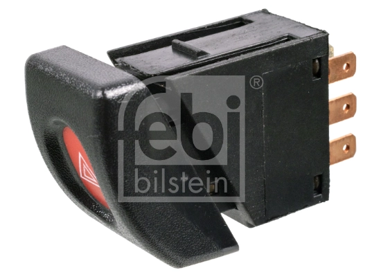 Hazard Warning Light Switch febi Plus 01566