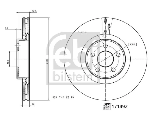 Brake Disc 171492