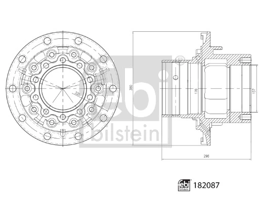 Wheel Hub 182087