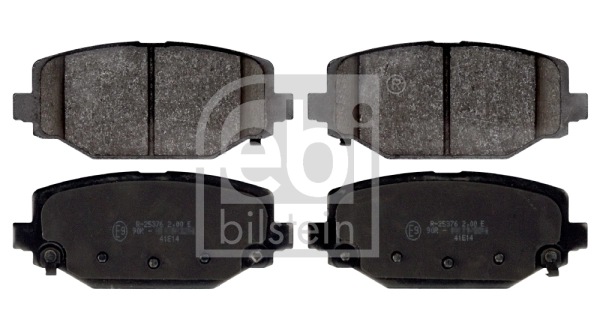 Brake Pad Set, disc brake 116111