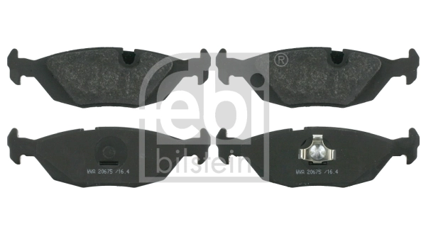 Brake Pad Set, disc brake 16141
