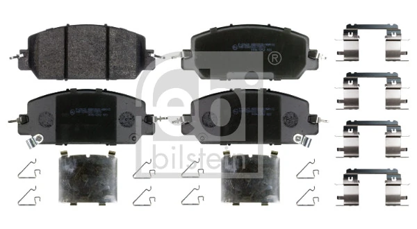 Brake Pad Set, disc brake 184438