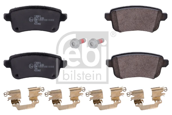 Brake Pad Set, disc brake 178904