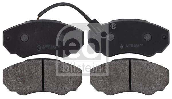 Brake Pad Set, disc brake 116049