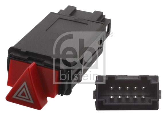 Hazard Warning Light Switch febi Plus 37783