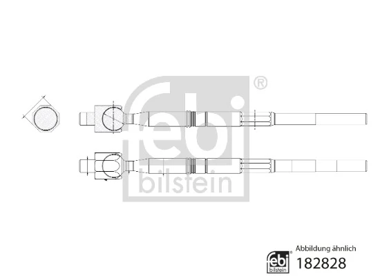 Inner Tie Rod 182828