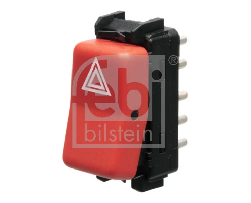 Hazard Warning Light Switch febi Plus 24198