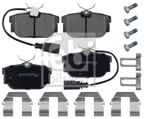 Brake Pad Set, disc brake 16408