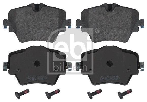 Brake Pad Set, disc brake 16908