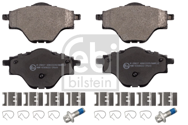 Brake Pad Set, disc brake 116242
