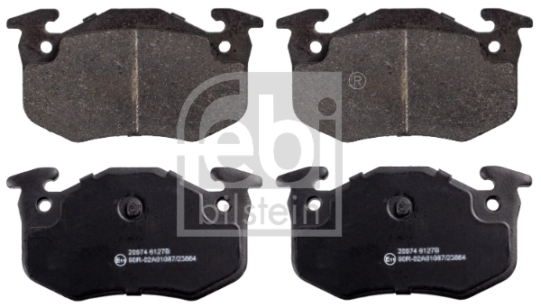 Brake Pad Set, disc brake 16189