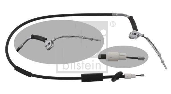 Cable Pull, parking brake 34913