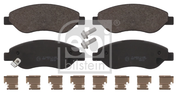 Brake Pad Set, disc brake 16698