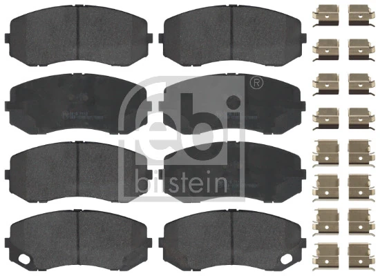 Brake Pad Set, disc brake 16950