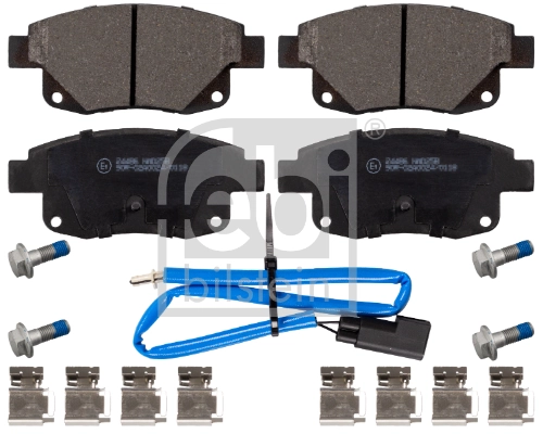 Brake Pad Set, disc brake 16701