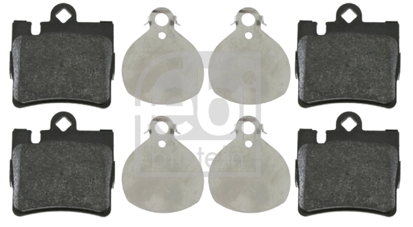 Brake Pad Set, disc brake 16438