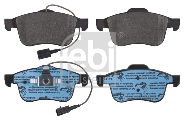 Brake Pad Set, disc brake 16847