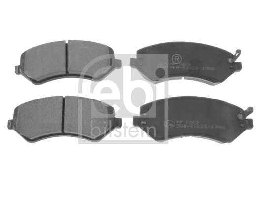 Brake Pad Set, disc brake 116340