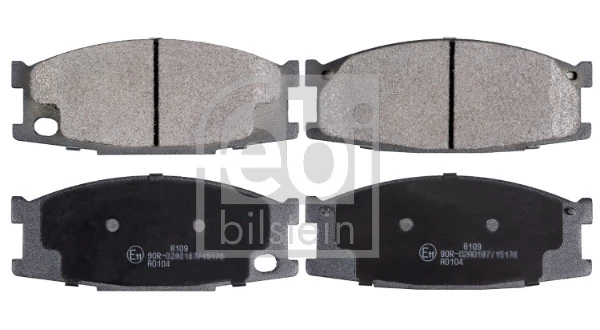 Brake Pad Set, disc brake 16949