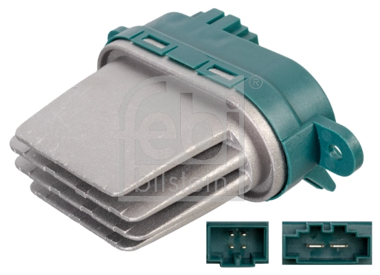 Resistor, interior blower febi Plus 176042