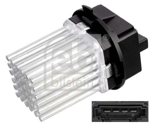 Resistor, interior blower febi Plus 176588