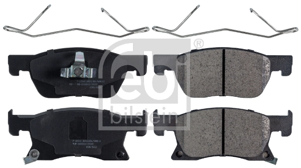 Brake Pad Set, disc brake 116239