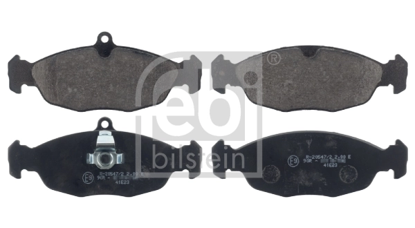 Brake Pad Set, disc brake 116082
