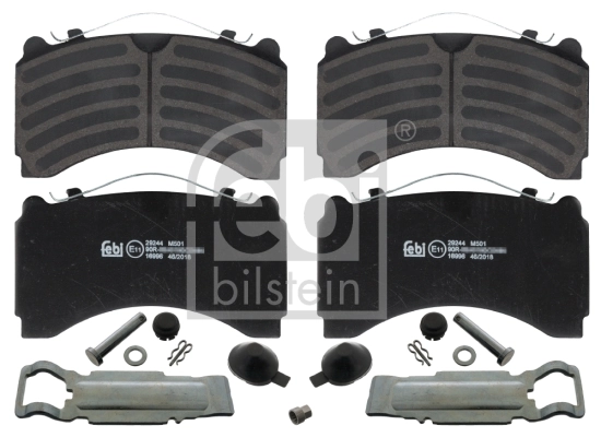 Brake Pad Set, disc brake 16996