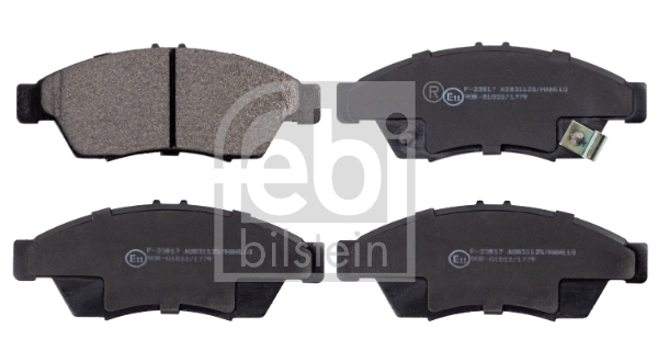 Brake Pad Set, disc brake 116348