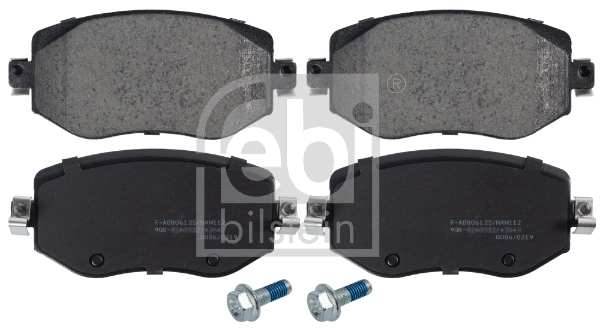 Brake Pad Set, disc brake 116245