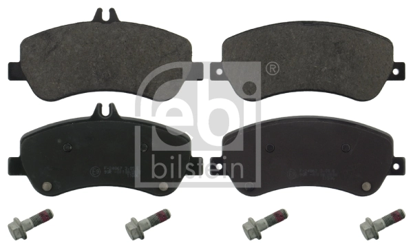Brake Pad Set, disc brake 16808