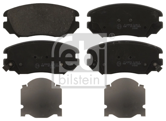 Brake Pad Set, disc brake 16895