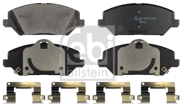 Brake Pad Set, disc brake 170637