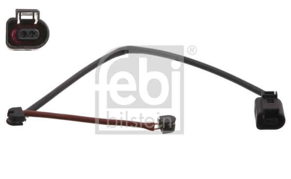 Warning Contact, brake pad wear 33998