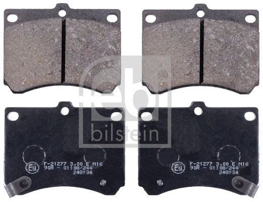 Brake Pad Set, disc brake 16499
