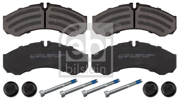 Brake Pad Set, disc brake 16704