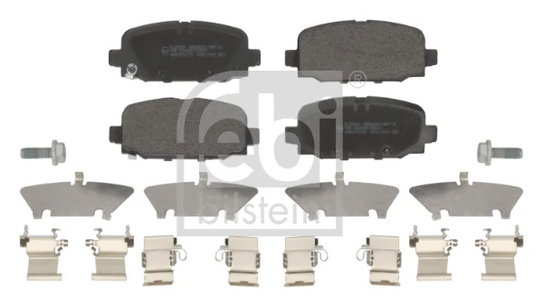 Brake Pad Set, disc brake 184237