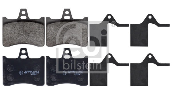 Brake Pad Set, disc brake 116035