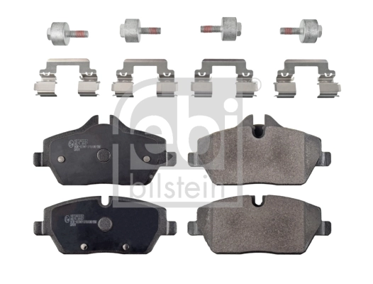 Brake Pad Set, disc brake 116235