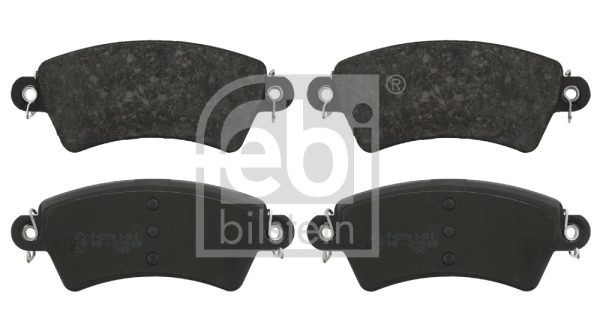 Brake Pad Set, disc brake 16364