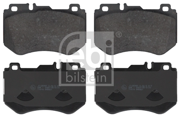 Brake Pad Set, disc brake 16987